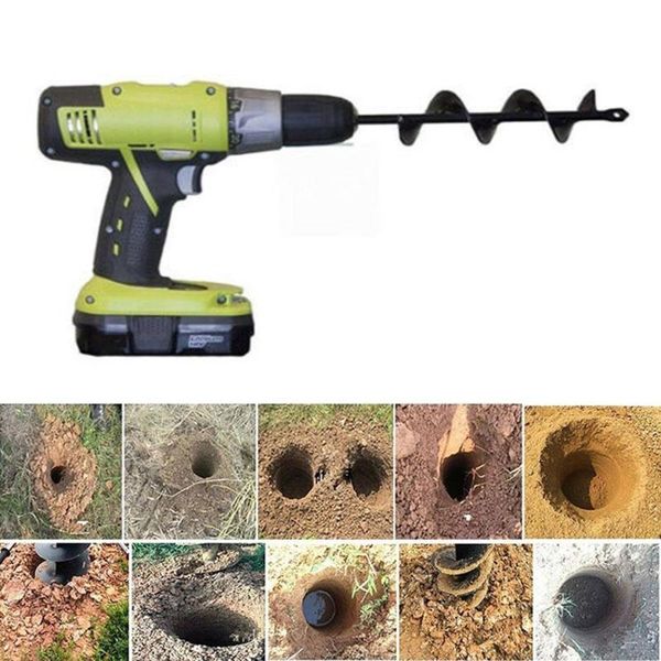 

professional drill bits mining tool gardening bit cutter high speed steel twist planting auger spiral ground practical