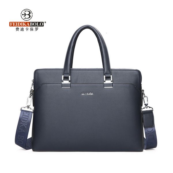 

briefcase 2021 leather men's bag fashion handbag business one shoulder messenger