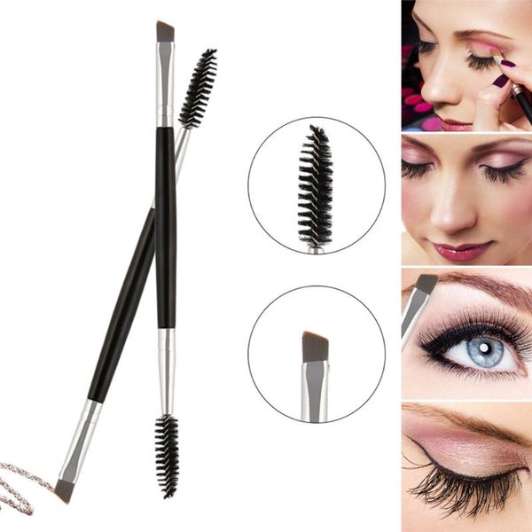 

makeup brushes 1 pcs eyelash eyebrow brush double head cosmetics beauty tools dl