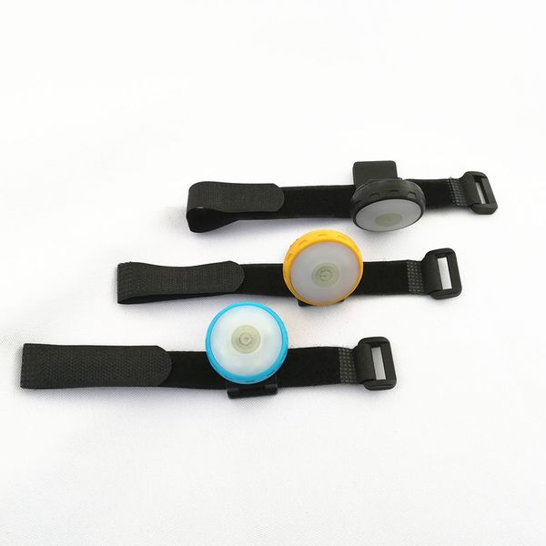 

usb rechargeable led headlamp bicycle tail warning light wrist lamp