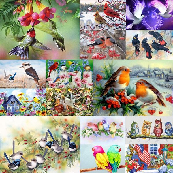 

diamond painting embroidery 5d diy full square animals bird - mosaic daimond paint