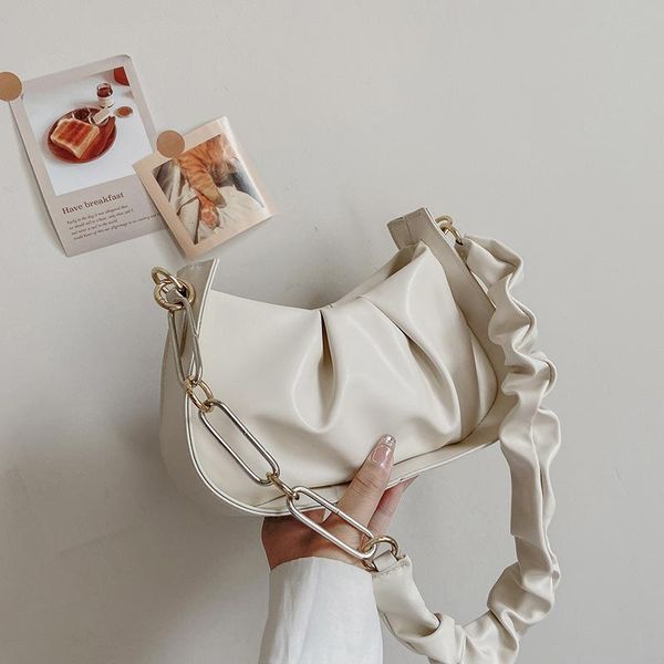 

evening bags the woman's bag folds under fashion chain one-shoulder slanted