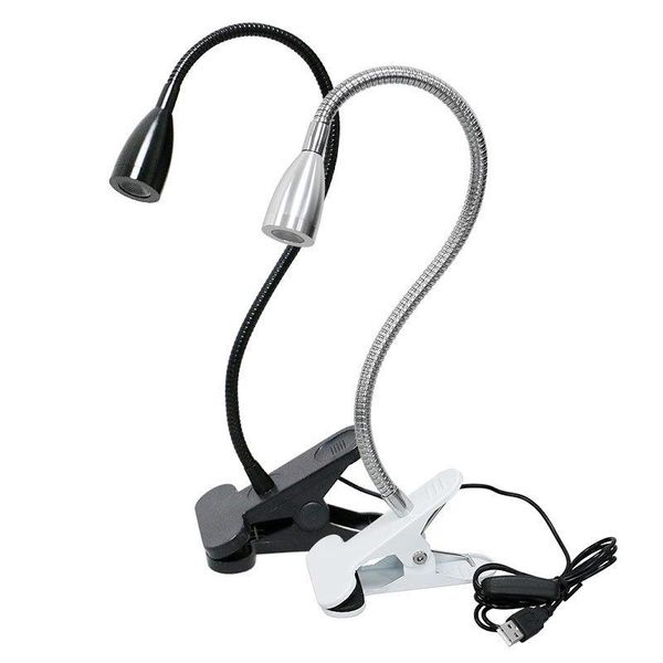 

book lights flexible led usb light reading lamp clip table desk portable night market stall universal