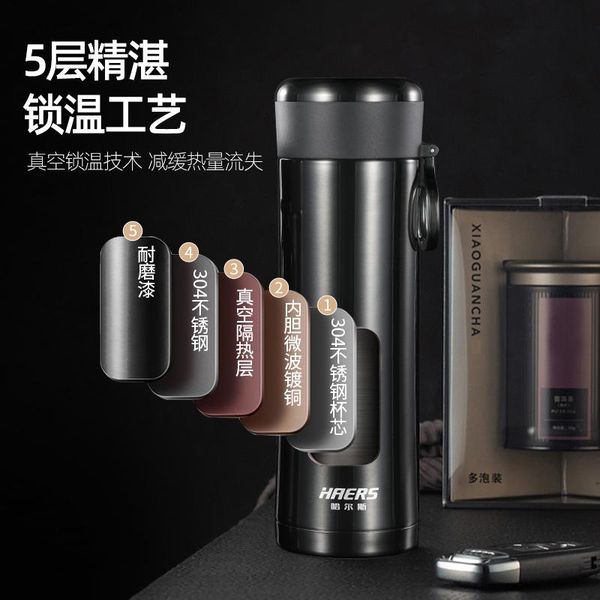 

universal water bottles bulk vacuum flasks office cup stainless steel mug botellas para agua potable bottle bd50