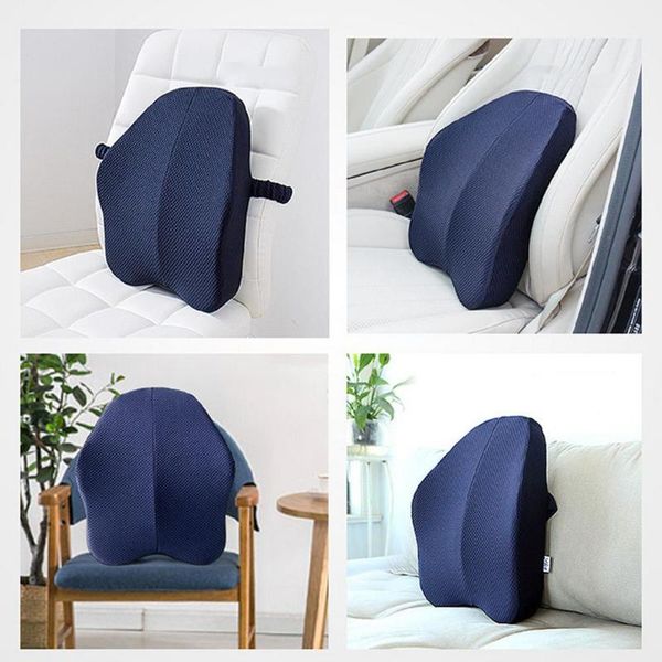 

cushion/decorative pillow car lumbar support seat waist cushion protect spine vertebral low back bed office