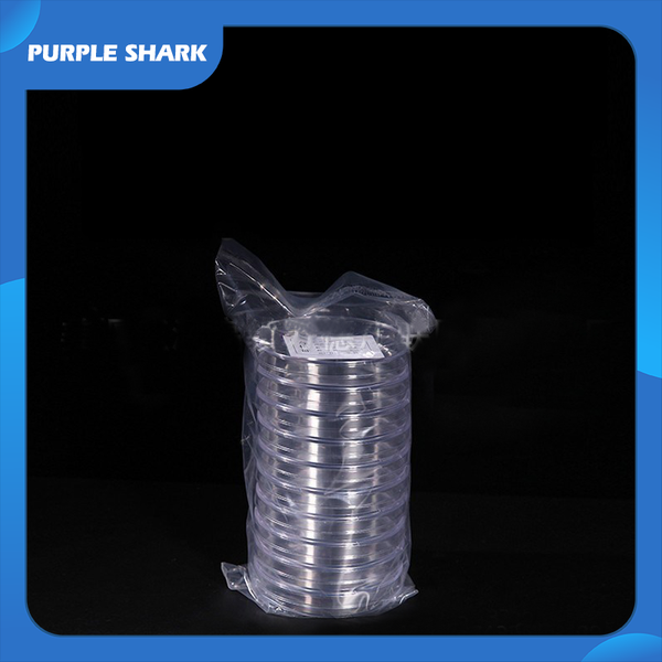 

lab supplies 10pcs laboratory-specific plastic petri dishes, disposable sterile 90mm dishes
