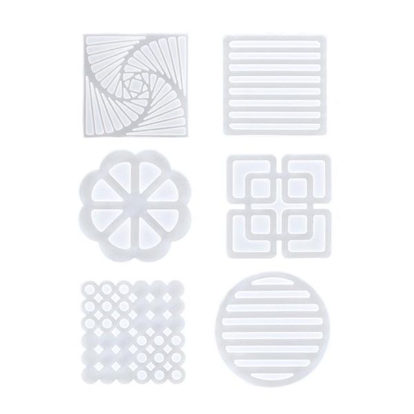 

mats & pads silicone crystal epoxy resin mold irregular pattern mat casting mould