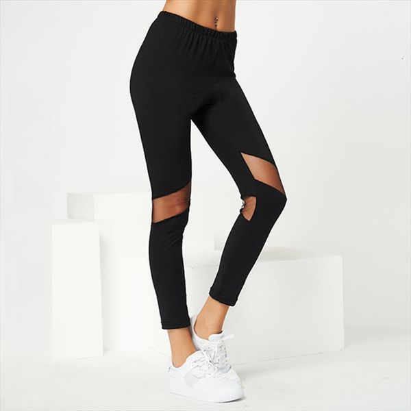 

pants push up fitness women leggings gym leggins running mesh workout elastic waist mujer, Black