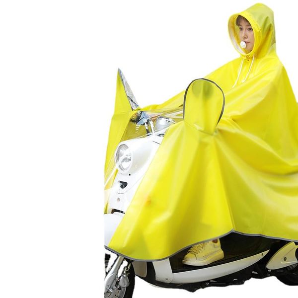 

rain wear motorcycle raincoat waterproof long fashion transparent poncho with hood gear for work four seasons universal chuvasquero d