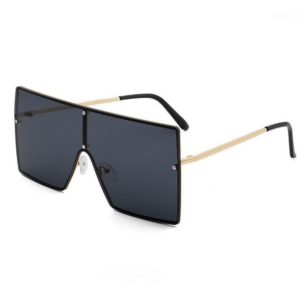 

the personality conjoined sunglasses, White;black