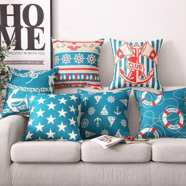 

cushion/decorative pillow 45*45cm decorative throw pillows include core elm home sofa bed back cushion cover with inner cotton linen hold cu