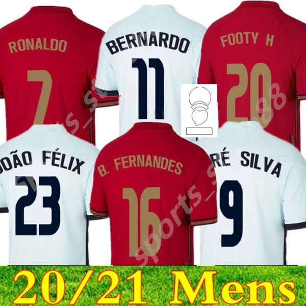 

20 21 joao felix soccer jerseys 2021 national team bernardo b.fernandes home away fans version camisa de futebol men kids kit football shirt, Black