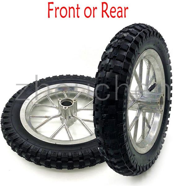 

motorcycle wheels & tires one rims+tyres 12.5 x 2.75 rear wheel or front 47 49cc mini pit monkey pocket dirt bike