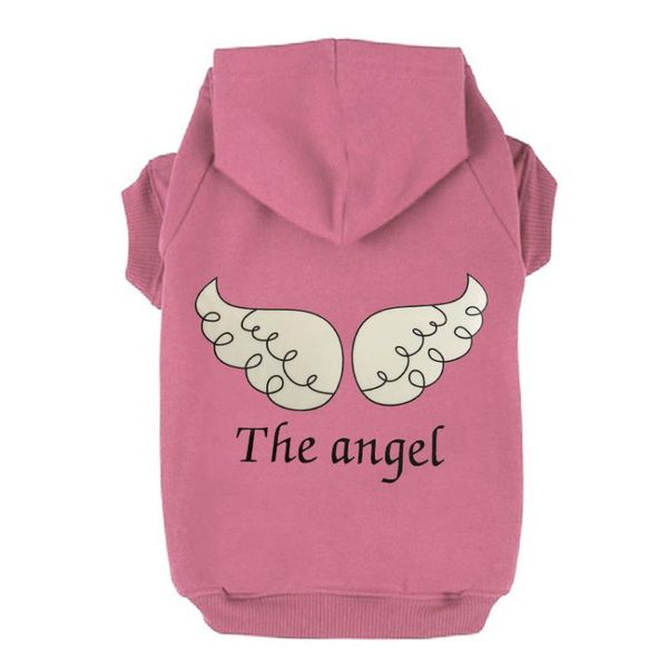 

dog apparel "the angle" wing printed pet puppy clothes hoodies jumpers tracksuits for chihuahua teacup care or large dogs
