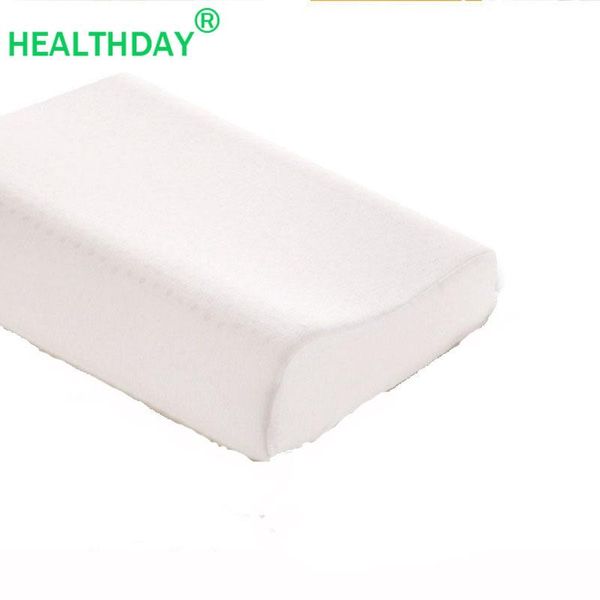 

pillow orthopedics slow rebound sleeping natural latex neckrest protection relieve neck pain health cervical bedding