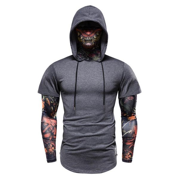 

men's hoodies & sweatshirts mens mask skull pullover hip hop hooded sweatshirt 3d print skeleton halloween cosplay sudadera harajuku s, Black