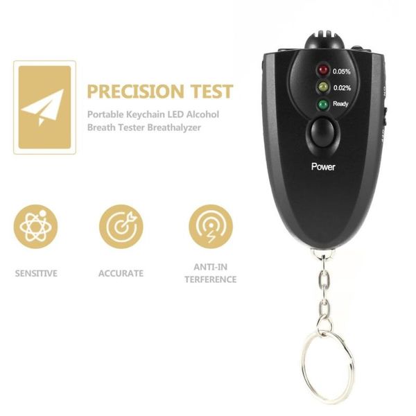 

alcoholism test drop styling portable keychain design led alcohol breath tester breathalyzer analyzer diagnostic tool