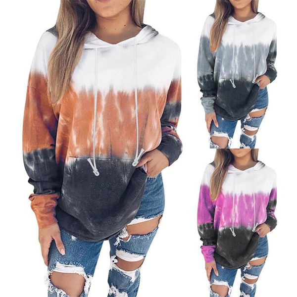 

women's hoodies & sweatshirts all-match printed oversized sudaderas kawaii anime winter fashion women casual print long sleeve splice d, Black