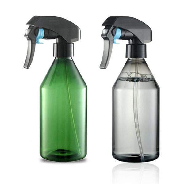 

liquid soap dispenser 300ml pet spray bottle refillable alcohol container portable water cleaning atomizer garden watering