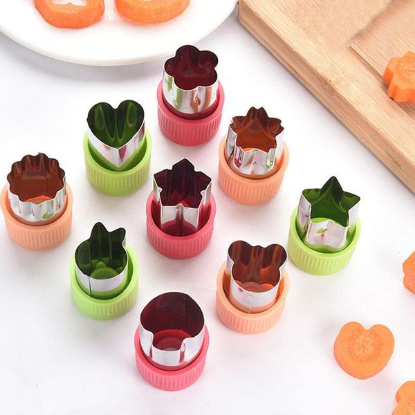 

baking moulds 3pcs/set kitchen accessories food decor shaper durable tools cutter mold cutting vegetable fruit diy set
