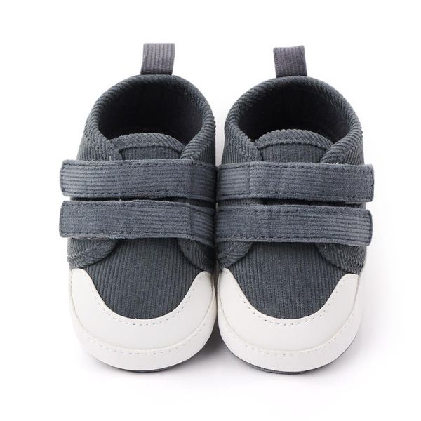 

first walkers born baby shoes boys girls toddler canvas sneakers rubber non slip soft sole infant 0-18 months