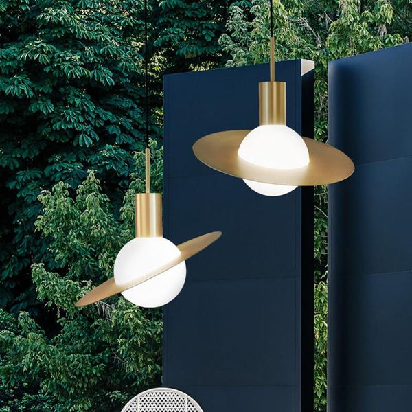

pendant lamps nordic iron light modern minimalism dining room bar bedroom glass hanging lamp restaurant cafe lighting fixture