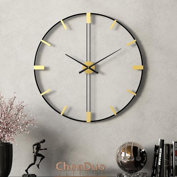 

wall clocks simple 3d clock modern design home decor aesthetic room digital living decoration mechanism