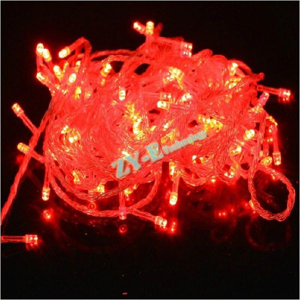 

strings 50pc 20m 110v/220v 200 leds holiday string light christmas party colorful lights with male and female connector by dhl