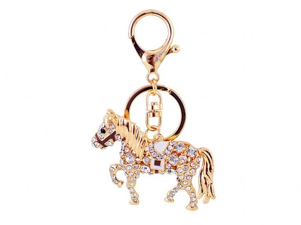 

fashion accessories horse key chain available in five colors, Silver