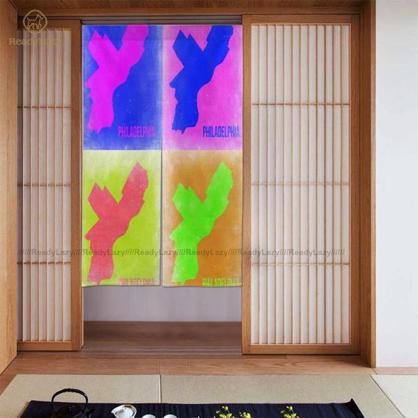 

map curtains balcony double door curtain divider printed & drapes