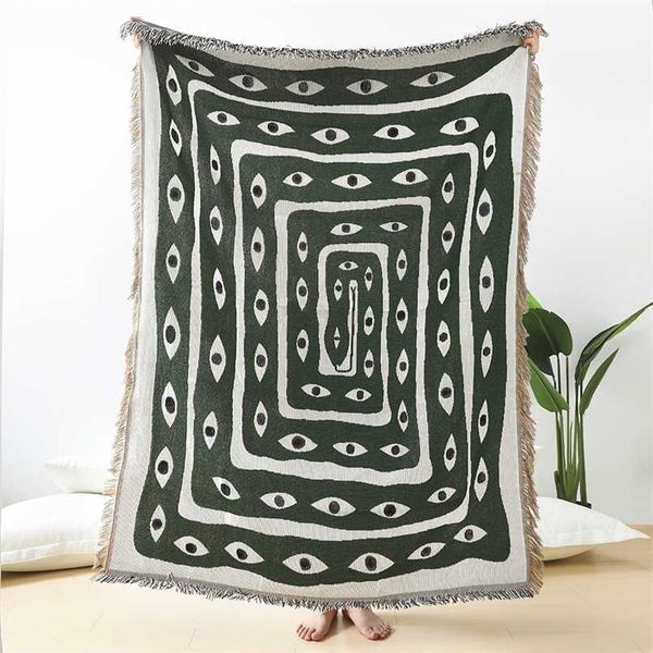 

casual blankets carpet decoration snake blanket carpet sofa leisure carpet single tapestry sofa blanket throw blankets 211122
