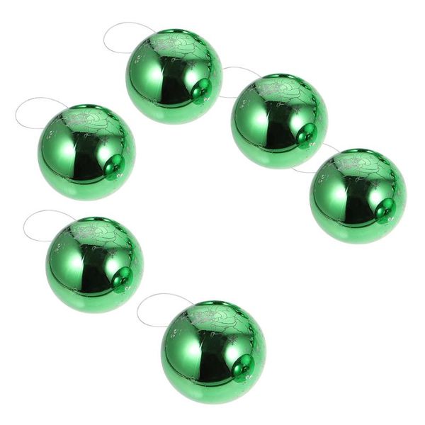 

party decoration 6pcs christmas themed pendants festival scene decors
