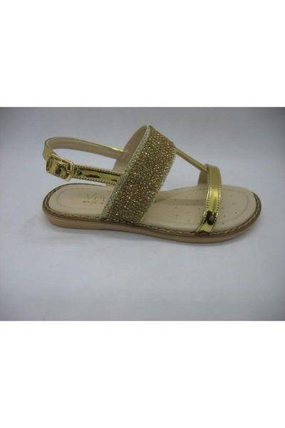 

sandals female child gold 26-36, Black