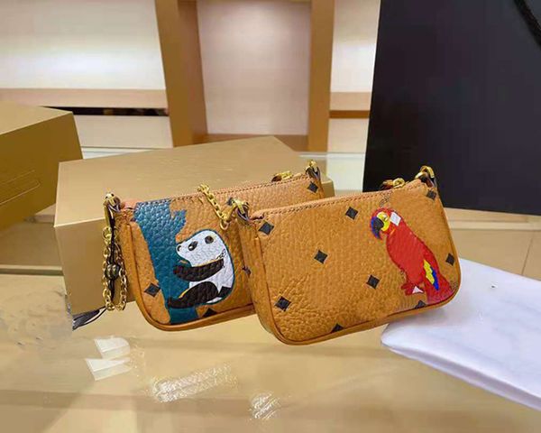 

pink sugao women luxury designer handbags shoudler message bag crossbody t 2021 fashion girl animal purse with box