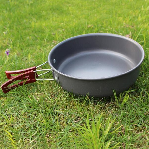 

camp kitchen outdoor camping portable cookware pot pan hiking cooking picnic bowl