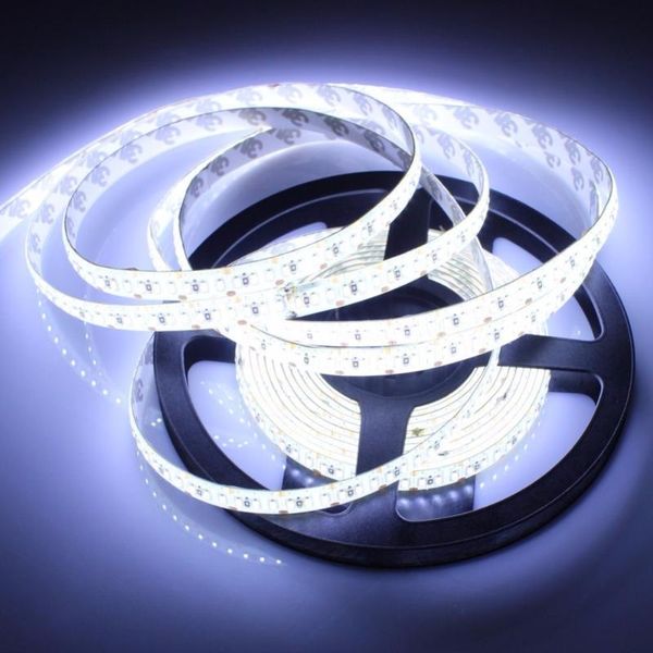 

led strip light 3014 smd 1020led 5m waterproof ip65 and non ip20 dc 12v 3000k 6500k white warm strips