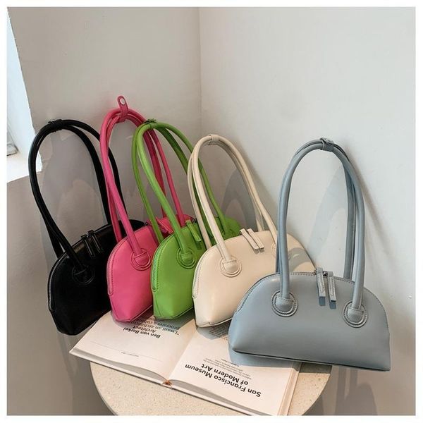 

evening bags handle pleated shoulder for women 2021 designer pu leather female handbags bolsas femininas baratas