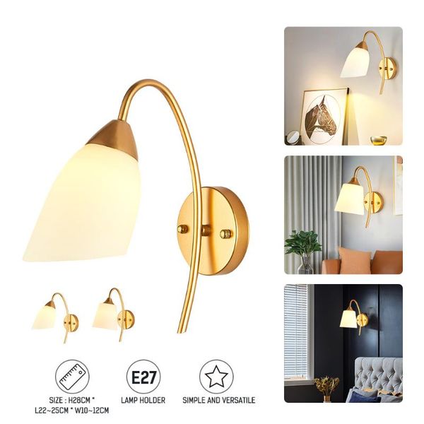 

wall lamp e27 interior led modern high-end home decor lighting creative design living room bedroom ac 110/220v