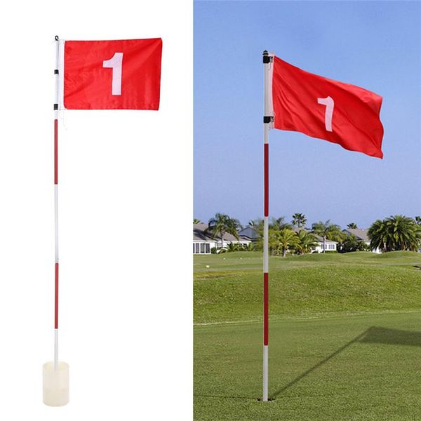 

golf training aids professional flagstick backyard stick putting yard garden practice hole pole cup flags