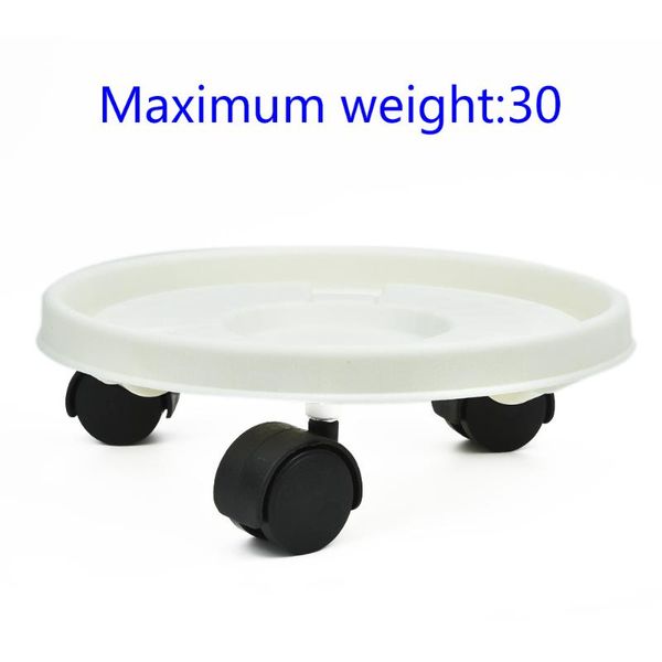 

planters & pots 1pc flower pot base resin tray stand rotatable wheel planter holder garden yard