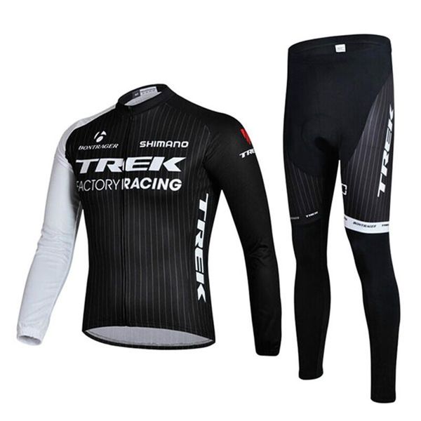 

racing sets brand black cycling suit long sleeve mountain bike sports, Black;blue