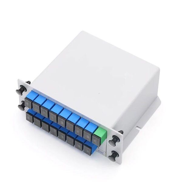 

fiber optic equipment sc upc plc 1x16 ftth splitter box insert sheet type optical coupler insertion