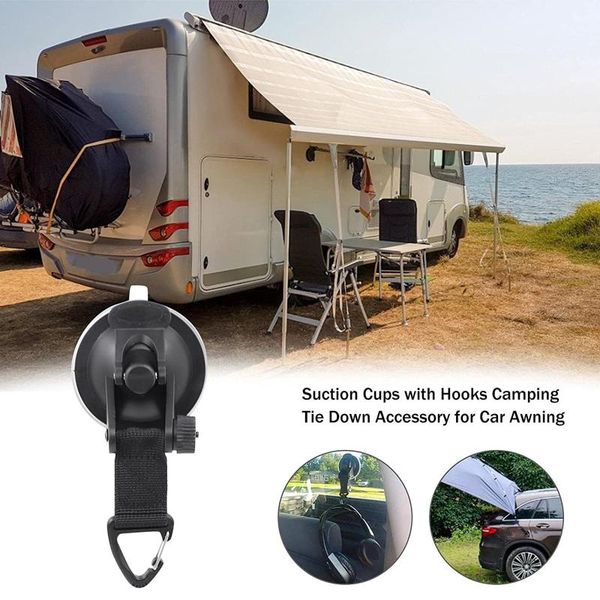 

hooks & rails outdoor suction cup anchor securing hook tie down camping tarp as car side awning pool tarps tents universal