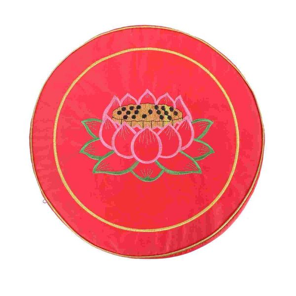 

pillow case 1pc meditation cushion round seat portable prayer mat religious chanting supply