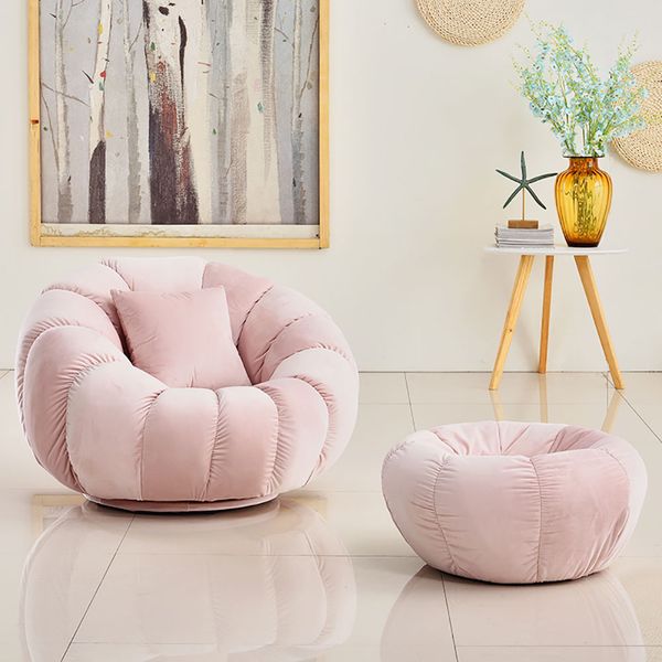 

simple and modern small bedroom living room creative tatami single cloth art chair