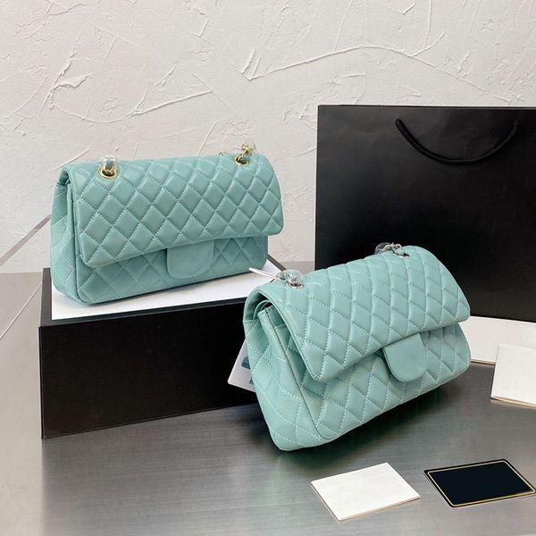 

2022ss classic double flap lambskin bags outdoor sacoche purse gold/silver metal hardware multi pochette lambs pocket luxury designer tote h