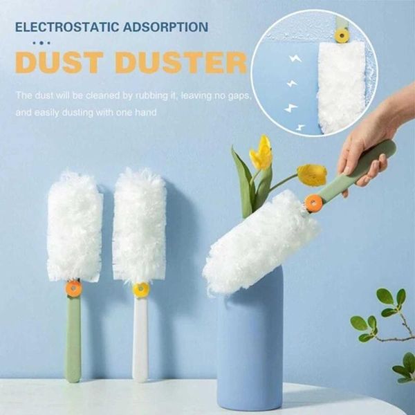 

party favor useful microfiber window cleaning brush air conditioner duster cleaner with washable cloth