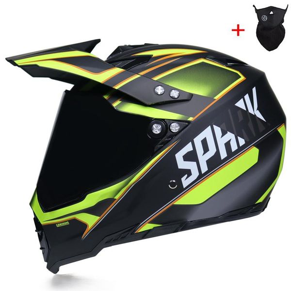 

motorcycle helmets helmet casco capacete with lens winter atv windproof motocross
