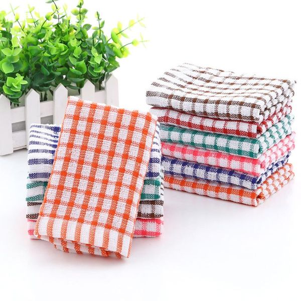 

towel 1/2pcs super absorbent cotton blend kitchen dish cloth high-efficiency tableware household cleaning tools gadgets