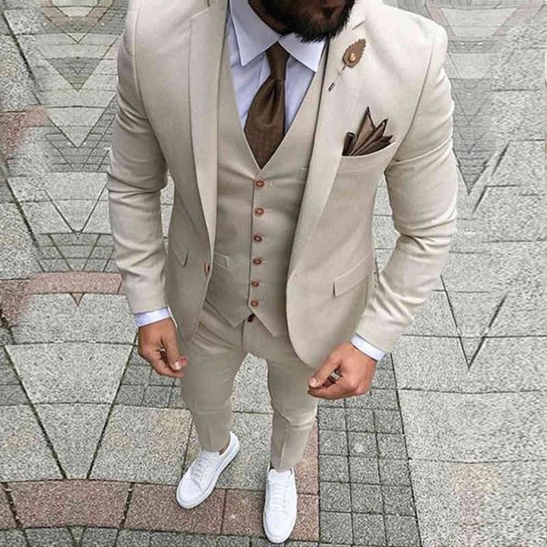 

men's suits & blazers yiwumensa ropa de hombre winter mens suit jacket for wedding formal business slim fit deep ivory smoking blazer g, White;black